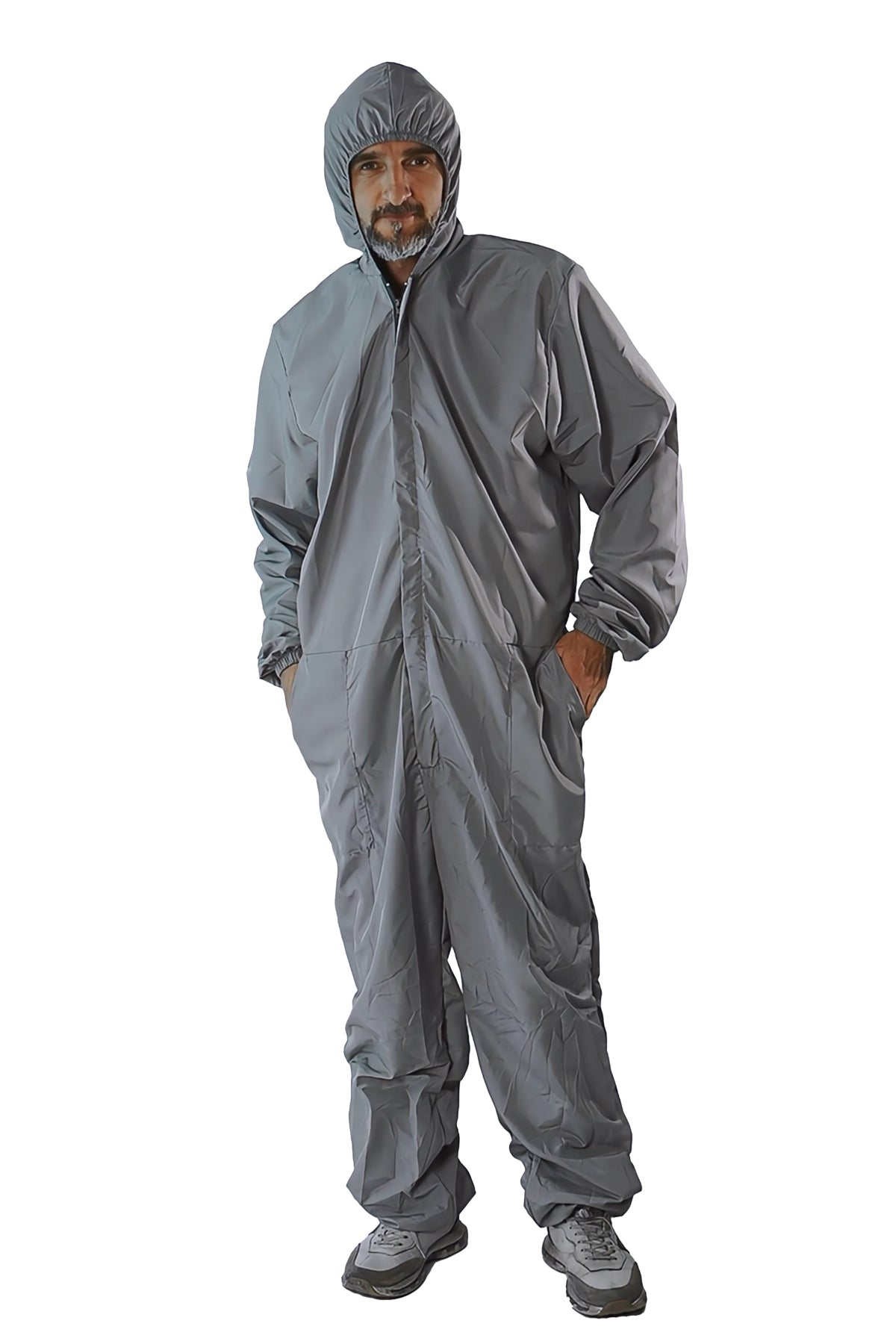 Yeniden Yıkanabilir Kapüşonlu Terletmez Koruyucu Tulum, İşçi Tulumu, Boyacı Tulumu, Çiftçi tulumu, İş Tulumu