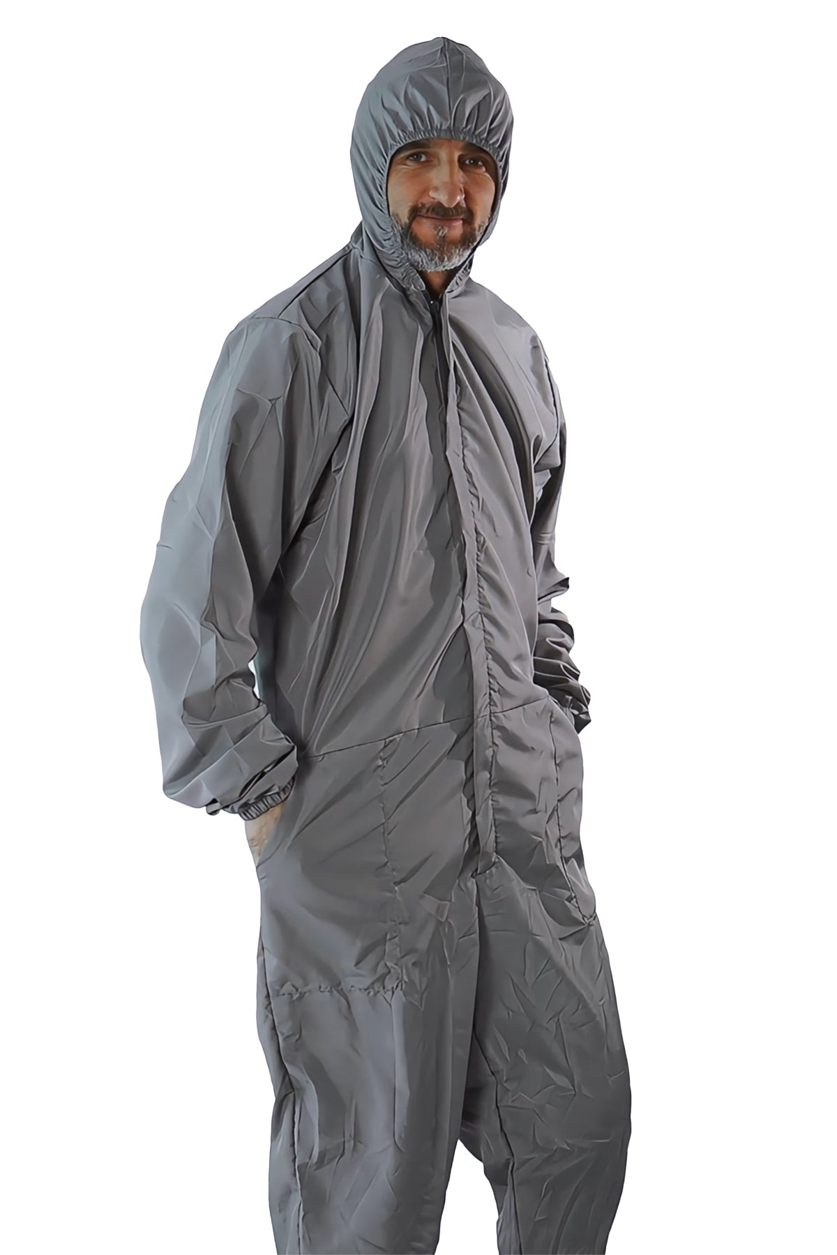 Yeniden Yıkanabilir Kapüşonlu Terletmez Koruyucu Tulum, İşçi Tulumu, Boyacı Tulumu, Çiftçi tulumu, İş Tulumu